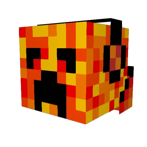 _SoulDestroyer_ Minecraft avatar head, 3D render
