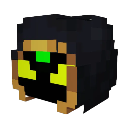 _Souleraser_ Minecraft avatar head, 3D render