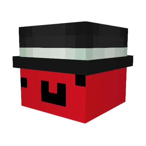 _Specter_MC Minecraft avatar head, 3D render
