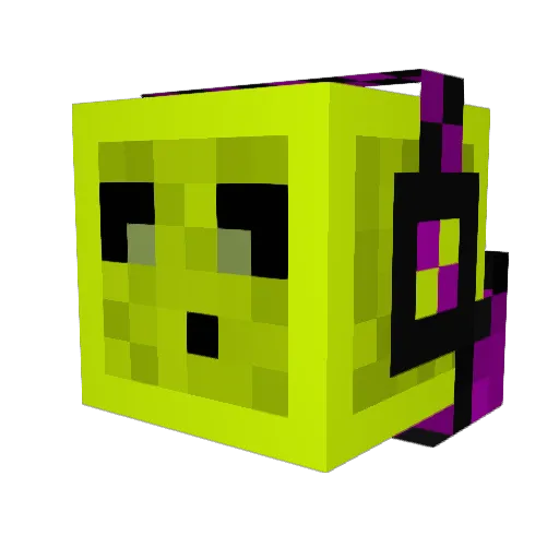 _Sphinx Minecraft avatar head, 3D render