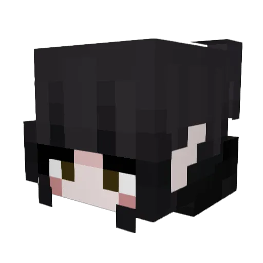 _Spicy_Milk_ Minecraft avatar head, 3D render