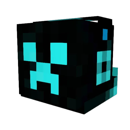 _SpitZy_ Minecraft avatar head, 3D render