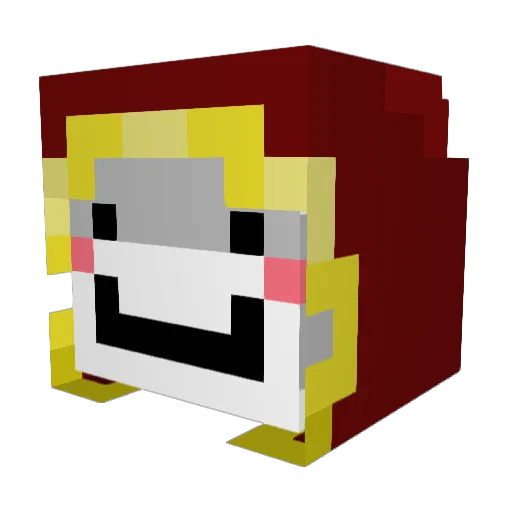 _Spookiezz_ Minecraft avatar head, 3D render