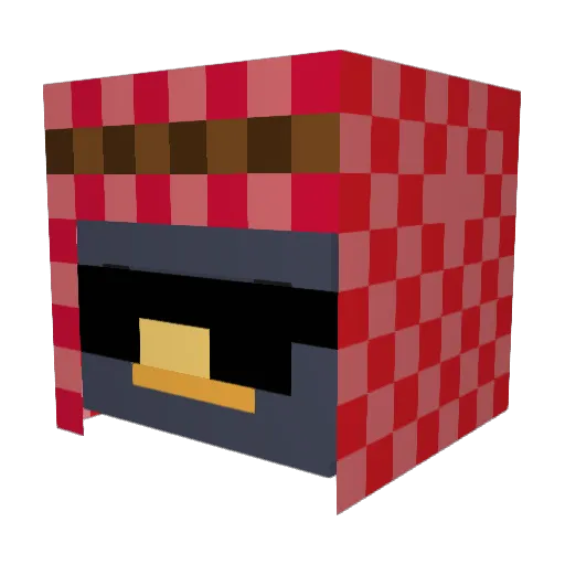 _SpriteX4 Minecraft avatar head, 3D render