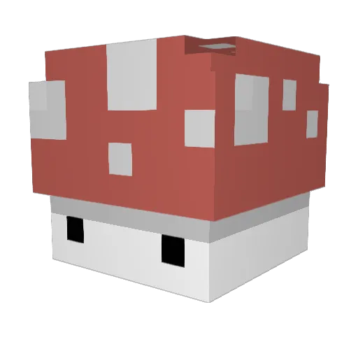 _Sqwirrel_ Minecraft avatar head, 3D render