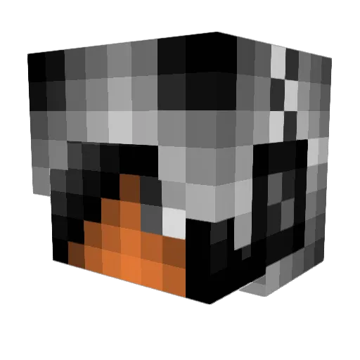 _Staiz_ Minecraft avatar head, 3D render