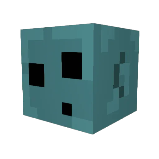 _StarJam_ Minecraft avatar head, 3D render