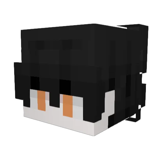 _Staro_x Minecraft avatar head, 3D render