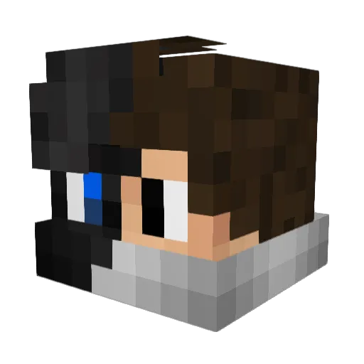 _StayFrosty Minecraft avatar head, 3D render