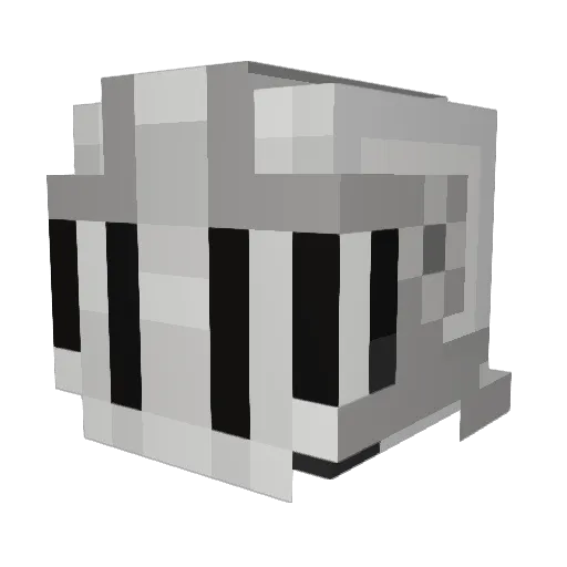 _Stilus_ Minecraft avatar head, 3D render