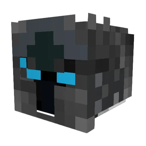 _Stitchez_ Minecraft avatar head, 3D render