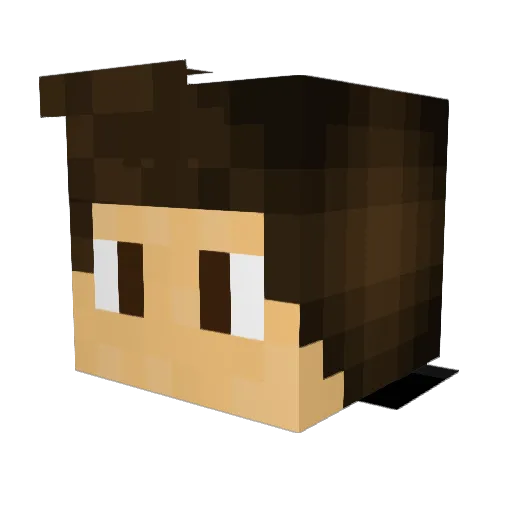_Stiwi_ Minecraft avatar head, 3D render