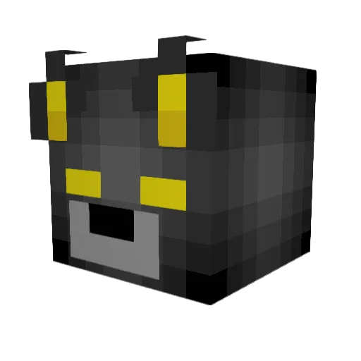 _StormsRising_ Minecraft avatar head, 3D render