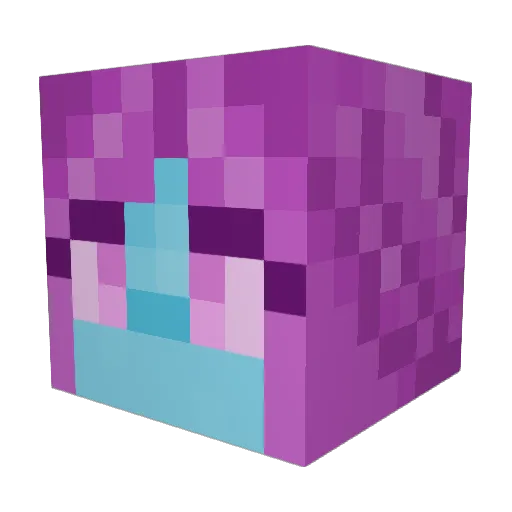 _Strangu_ Minecraft avatar head, 3D render