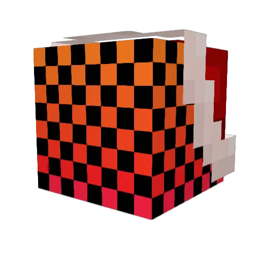 _Suchtkopf_ Minecraft avatar head, 3D render