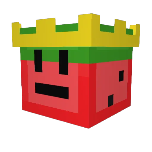 _Sukehiro_ Minecraft avatar head, 3D render