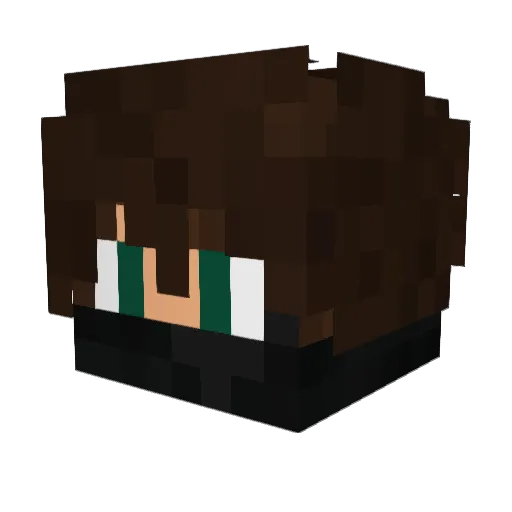 _Suri__ Minecraft avatar head, 3D render
