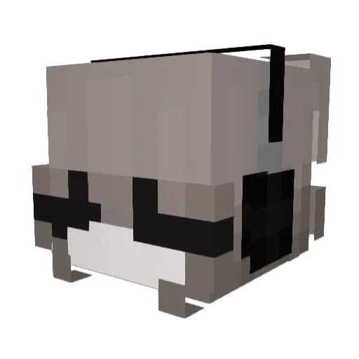 _SushiXD Minecraft avatar head, 3D render