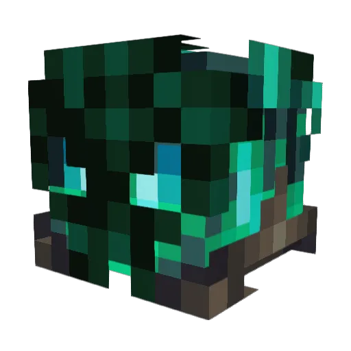 _Suuii Minecraft avatar head, 3D render