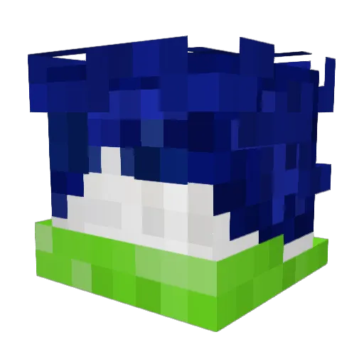 _Swagmoney Minecraft avatar head, 3D render