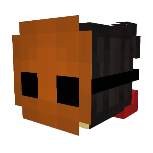 _Switcho_ Minecraft avatar head, 3D render