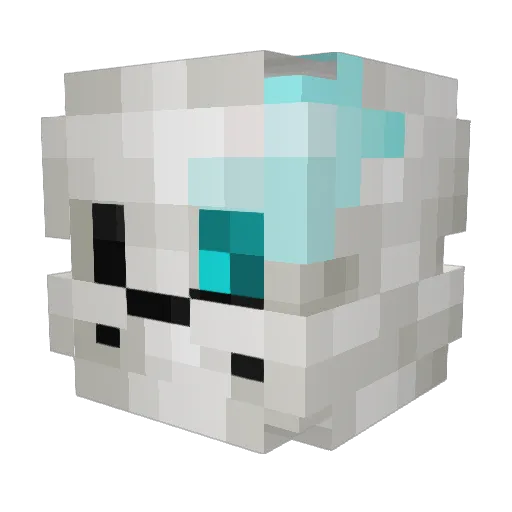 _Syphonn_ Minecraft avatar head, 3D render