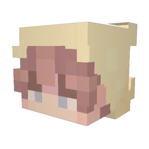 _Szola_ Minecraft avatar head, 3D render