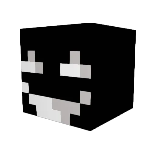 _TGUY Minecraft avatar head, 3D render