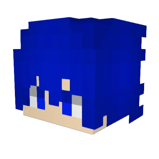 _THH_beer Minecraft avatar head, 3D render