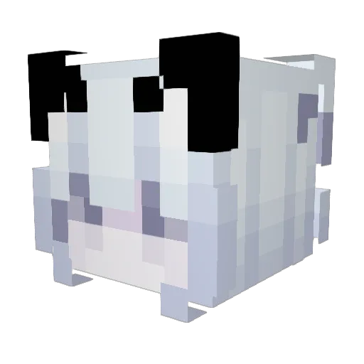 _TJz Minecraft avatar head, 3D render