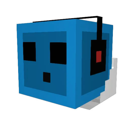 _TNTBOY209_ Minecraft avatar head, 3D render