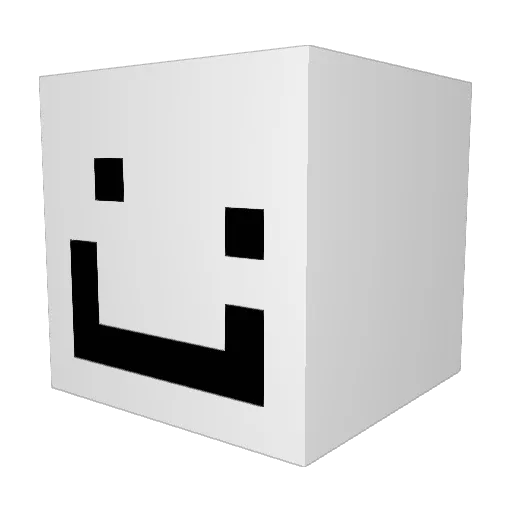 _T_urtle Minecraft avatar head, 3D render