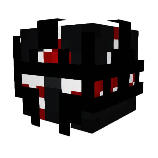 _Tanatoss_ Minecraft avatar head, 3D render
