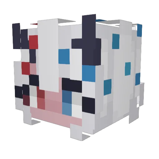 _Taneli_ Minecraft avatar head, 3D render