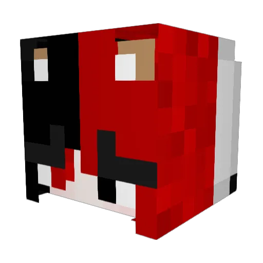 _Tariik Minecraft avatar head, 3D render
