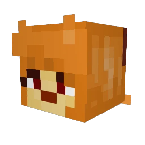 _Te_R_ka_ Minecraft avatar head, 3D render