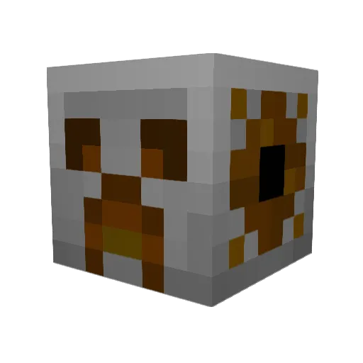 _Teep_ Minecraft avatar head, 3D render