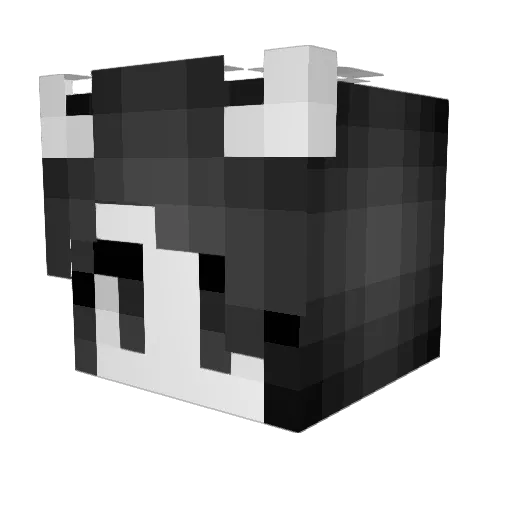 _Temah_ Minecraft avatar head, 3D render