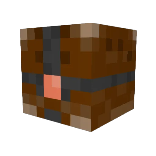 _TenQ Minecraft avatar head, 3D render