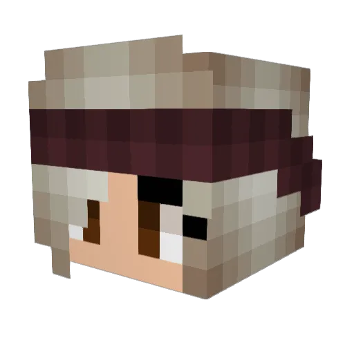 _ThaayZ Minecraft avatar head, 3D render
