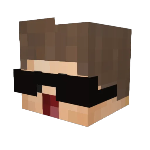 _ThatOneGuy54_ Minecraft avatar head, 3D render