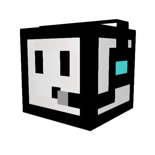 _TheJT_ Minecraft avatar head, 3D render