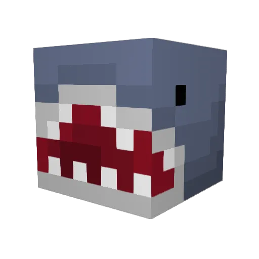 _TheJudge_ Minecraft avatar head, 3D render