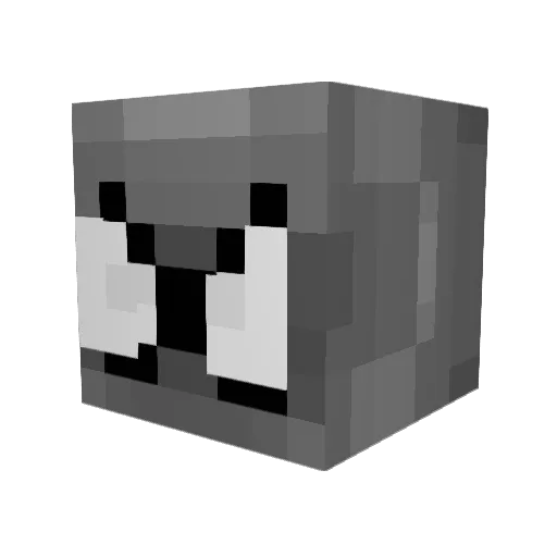 _TheKillSwitch_ Minecraft avatar head, 3D render