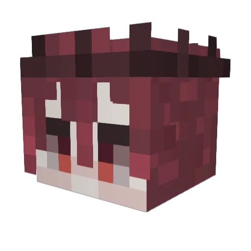 _TheLastIcirrus_ Minecraft avatar head, 3D render