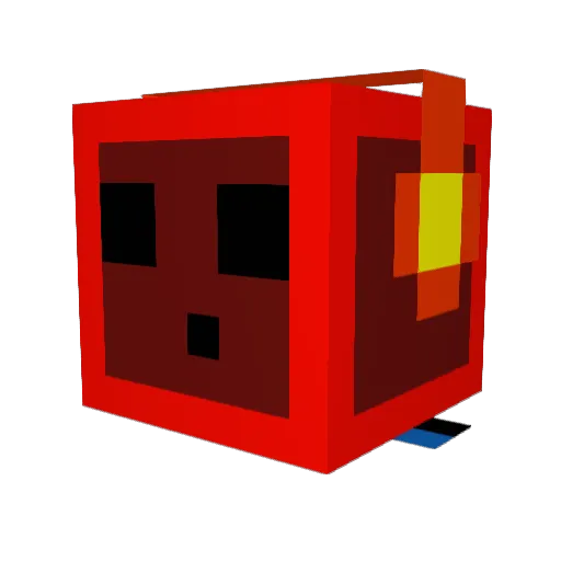 _TheOnlyOne Minecraft avatar head, 3D render