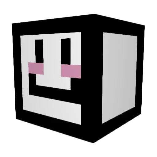 _TheSockThief Minecraft avatar head, 3D render