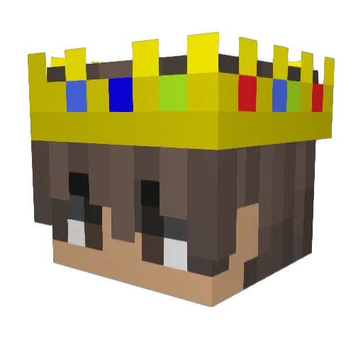 _The_Goat_ Minecraft avatar head, 3D render