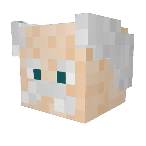 _The_Lizard_ Minecraft avatar head, 3D render