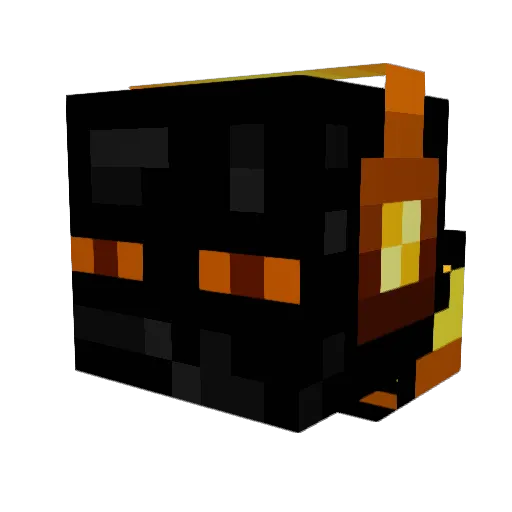 _TimGaming_ Minecraft avatar head, 3D render